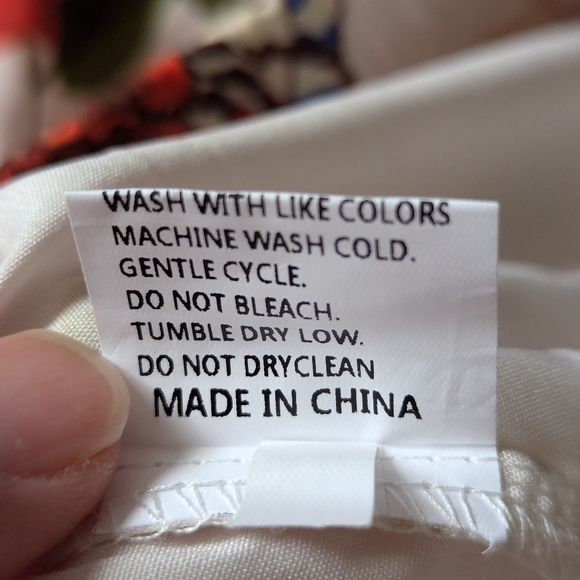 NWOT XL Women's 2 Piece Pajama Lounge Set, Tropical Paradise Pattern - Picture 13 of 14